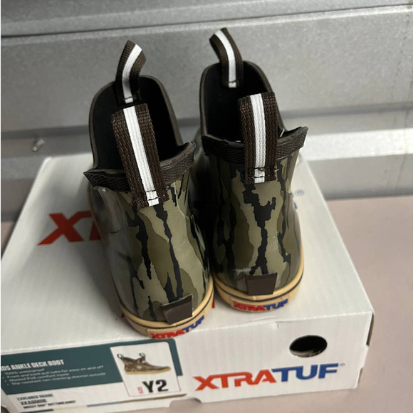 XTRATUF Shoes Xtratuf Unisex Kids Camo Mossy Oak Bottomland Ankle